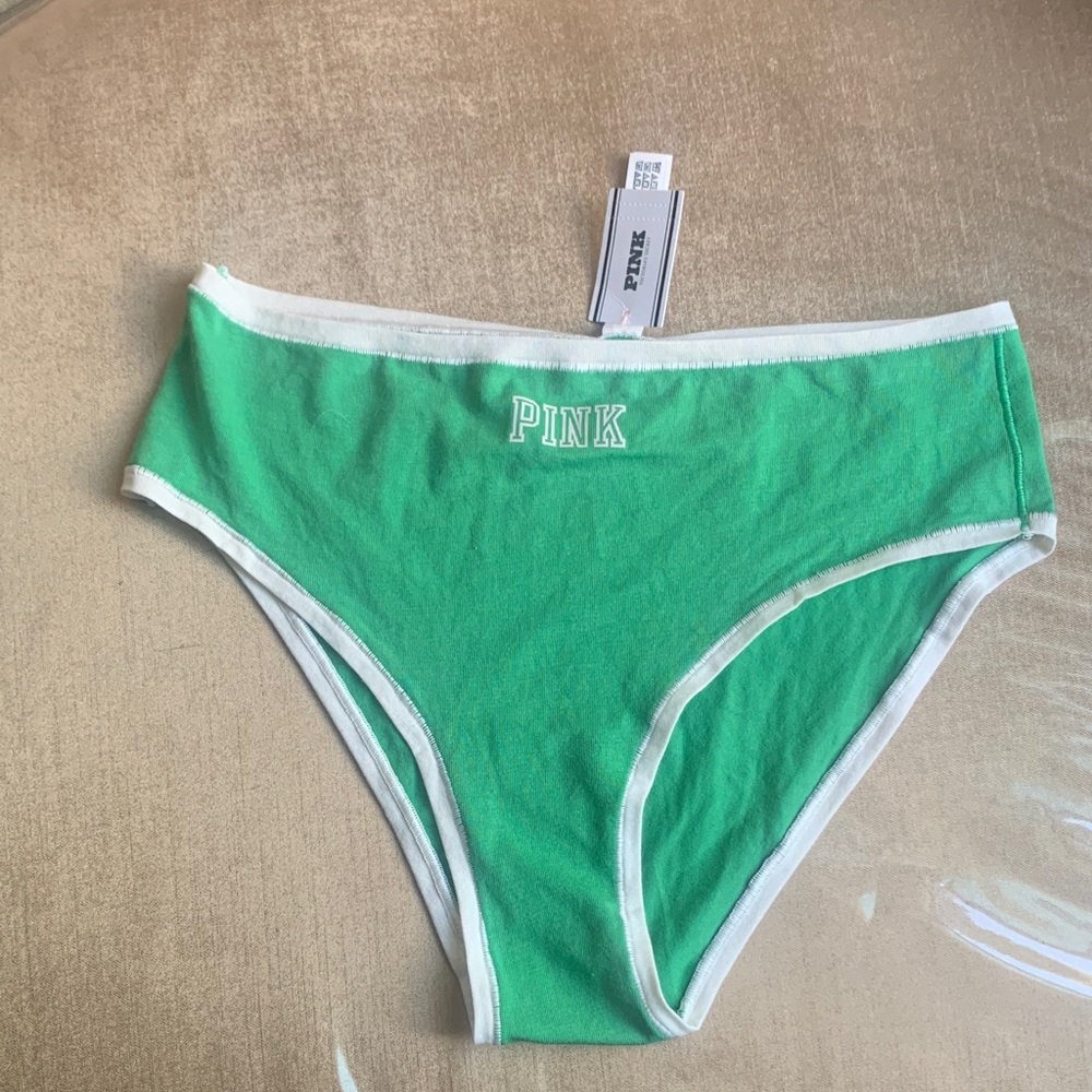 PINK Victoria's Secret Green Bottoms